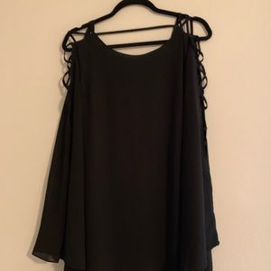 Long sleeved dress with arm detail